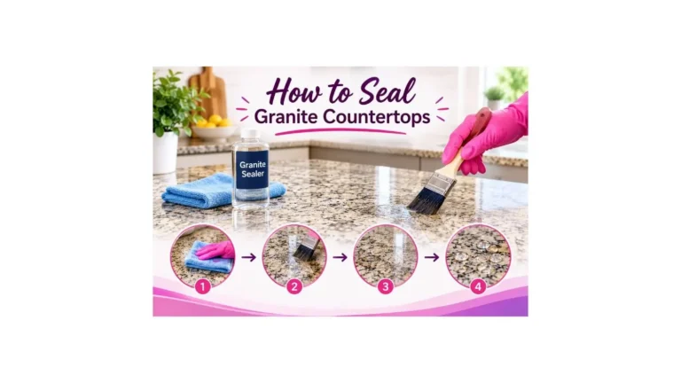 How to Seal Granite Countertops