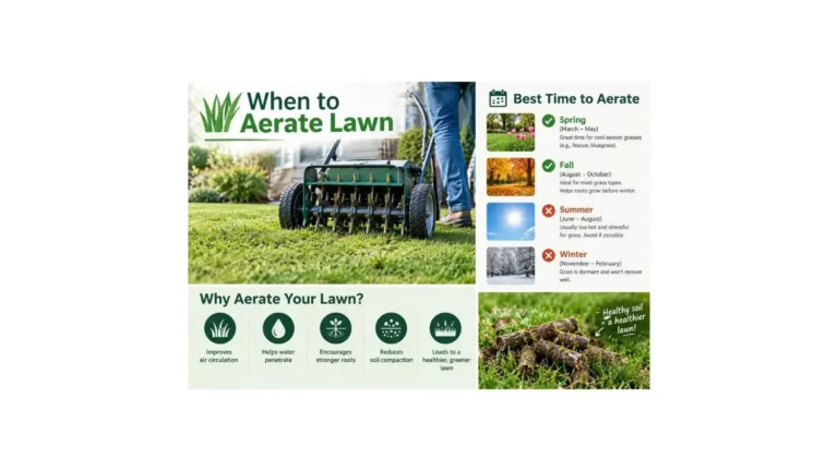 When to Aerate Lawn